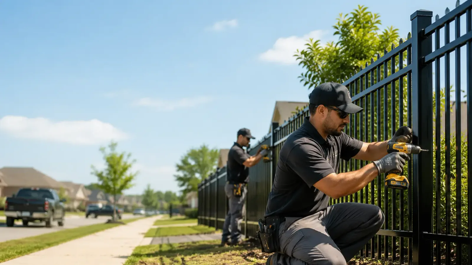 Metal Fence Installation in Red Hook, NY
